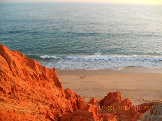 Albufeira Falesia Beach Apartment Exteriör bild